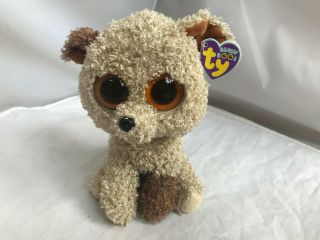 Ty Beanie Boos Rootbeer Medium Size 9 " With Tags Solid Eyes Tags Nwt
