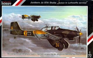 1/72 Special Hobby Models Junkers Ju - 87a Stuka German Dive Bomber