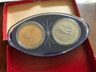 Canada 1967 Expo 67 Commemorative Coin And Coin Set