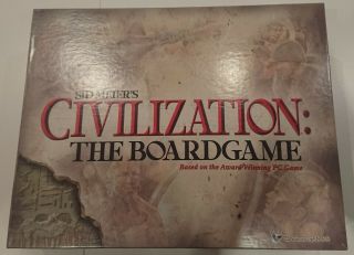 Sid Meier´s Civilization: The Boardgame By Eagle Games (2002 Version)
