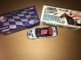 Jeremy Mayfield 1999 Action Racing 1:24 12 MOBIL 1 125th Kentucky Derby NASCAR 2