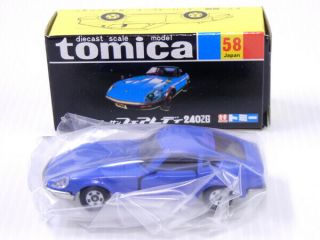 Tomica Black Box No.  58 Nissan Fairlady 240zg 1/60 Diecast Car Tomy Japan