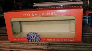 Ho Lionel Empty Box Only 0842 Made In U.  S.  Of America York N.  Y.  C.  Orange Usa