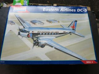 Monogram 1/48 Eastern Airlines Dc - 3 Airliner Model Airplane Kit