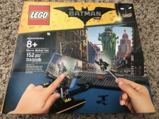 Lego Batman Movie Maker Set Kit 853650 W/ Batman Minifigure Photo Video Backdrop