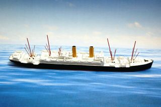 Cm 60 George Washington 7 " Lead Cruise Ship Model 1:1250 Miniature Waterline N11