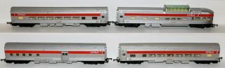 Tri - Ang Hornby Ho/oo Gauge Canadian Pacific Coaches (4) In Cp Rail Livery