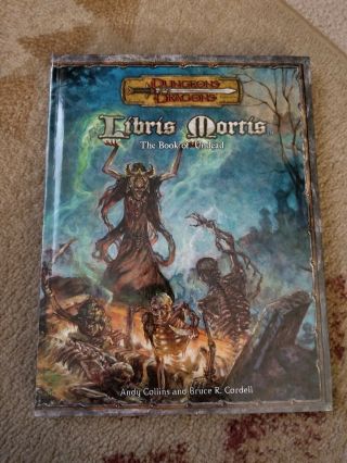 Libris Mortis: The Book Of Undead Dungeons & Dragons 3.  5 Hardcover