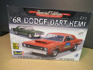 68 Dodge Dart Hemi 2 In 1 Revell 1/25 Open Box Parts Bags Usa Ship