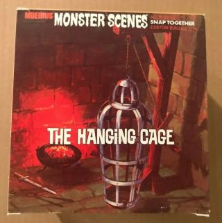 Moebius Aurora Monster Scenes The Hanging Cage Model Kit 637 Complete Open 2008