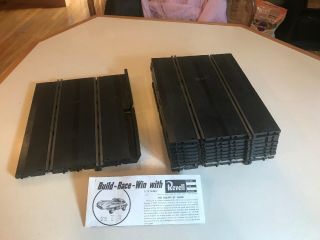 10 Marx 1/24 Scale 12 Inch Straight Track Sections