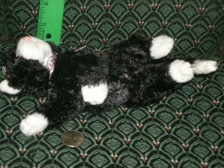Ty Beanie Baby BOOTIES (laying) Black Cat MWMT RETIRED VHTF DOB:3/26/02 3