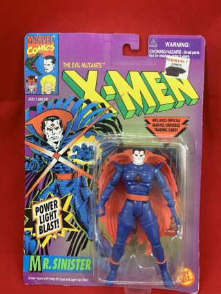 1993 X - Men Evil Mutants Action Figure Mr.  Sinister Toy Biz