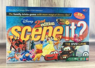 Disney Scene It 2nd Edition DVD Game 2007 100 Complete 2