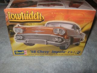 Revell 1958 Chevy Impala Low Rider Kit Never Opened