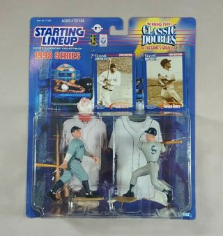 1998 Hasbro Kenner Starting Lineup Classic Doubles Babe Ruth Roger Maris Yankees
