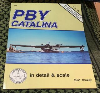 Pby Catalina All Versions Detail & Scale Vol.  66 Rare Oop Drawings Markings