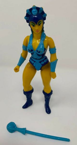 Vintage Masters Of The Universe Evil Lyn Figure 100 Complete Motu He - Man