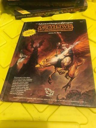 Official Advanced Dungeons & Dragons Greyhawk Adventures Tsr 2023 Hardcover Book
