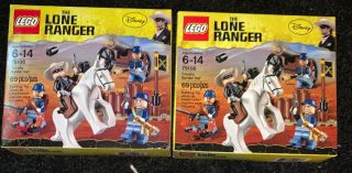The Lone Ranger Lego 79106 Cavalry Builder Set Old West Cowboy