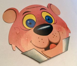Vintage Mask Cereal Premium Mexican Issue Hanna Barbera Snagglepuss Old
