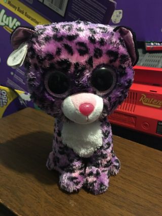 Ty Beanie Boos - Jewel The 9 " Leopard With Hang Tag - Justice Exclusive