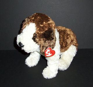 Ty Classic Brown Puppy Dog Rescue St Bernard Plush 2000 Stuffed Animal Tysilk