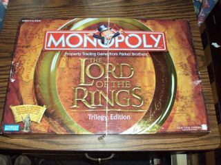 The Lord Of The Rings Monopoly Trilogy Edition Ages 8 Up 2 To 6 Players 2003