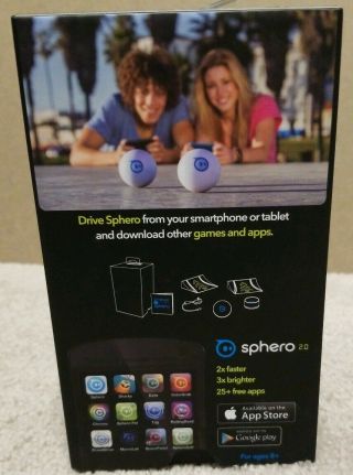 Sphero 2.  0: App - Controlled Robot | Smart Toy | Game System,  Hexnub Ball Cover 3