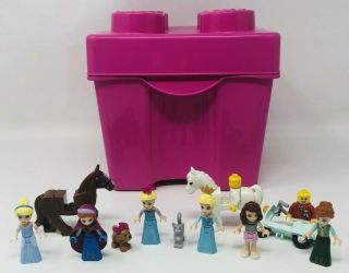Lego Minifigure Friends Disney Princess Elsa,  Anna,  Cinderella,  Belle And More