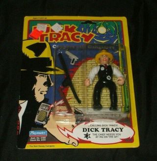 Playmates 1990 Dick Tracy Coppers And Gangsters Action Figure Nib