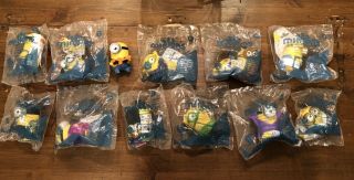 Mcdonalds Happy Meal Toys 2015 Minions - Full Set Of 12