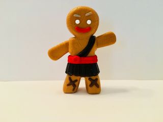 Mcdonald’s Shrek Forever After “gingy” Gingerbread Man 3.  5” Toy Figure