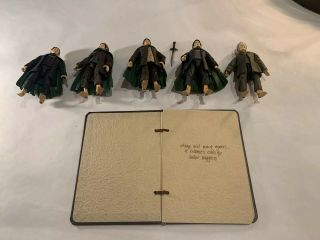 Toybiz Lord Of The Rings Boxed Gift Set There And Back Again Set