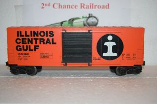 O Scale Trains Lionel Illinois Central Gulf High Cube Box Car 9601