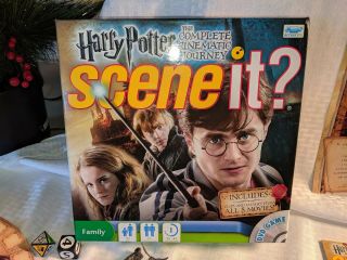 Scene It Harry Potter Dvd Game 2011 Complete