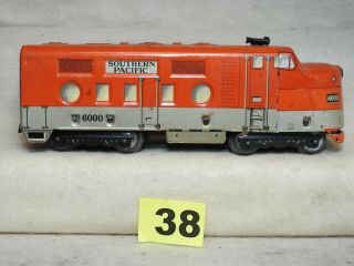Marx Tinplate O Scale 6000 Southern Pacific Dummy Diesel Locomotive
