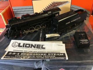 Lionel 6 - 18022 Pere Marquette Berkshire Steam Locomotive & Tender Railsounds