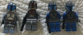 Lego Star Wars Mandalorian Minifigure Set Of 4 - Jango & Commando