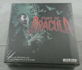 Fury Of Dracula 4th Edition Board Game By Wizkids Wzk73459