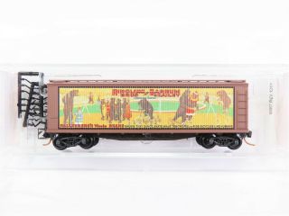 N Scale Micro - Trains Mtl 04700405 Ringling Barnum Bailey Circus Billboard Car 5