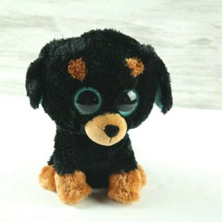 Ty Beanie Boos Tuffy The Rottweiler Dog Medium 9 Inch Stuffed Animal