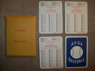 1962r Apba Baseball Cards Complete - 1989 Printing
