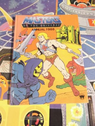 Vintage Masters Of The Universe He - Man,  Uk Annual 1980 
