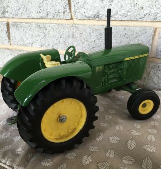 Vintage John Deere 5020 Disel Toy Tractor,  Played With,  Die Cast 3