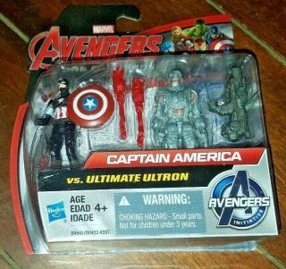 Nip Avengers: Age Of Ultron Action Figure: Captain America Vs.  Ultimate Ultron