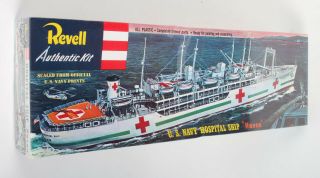 Revell U.  S.  Navy Hospital Ship Haven Model Kit H320:169 Re - Issue Still