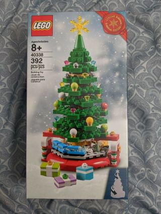 Lego 2019 Limited Edition Christmas Tree Vip Exclusive Set 40338 Nib/sealed