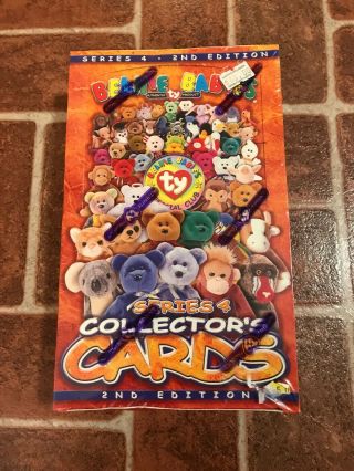 Ty Beanie Babies Collectors Cards (bboc) - Series 4 - Box (24 Packs) -