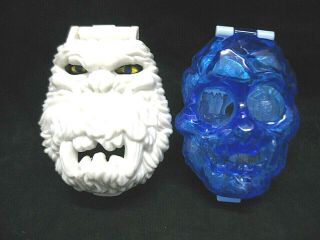 1993 - 1995 Mcdonalds Happy Meal Toys Mighty Max Snow Monster Yeti & Ice Monster